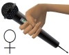 Steel Microphone FEMALE