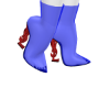 Boots 1 L Blue1/Red