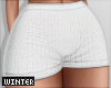 Knit Shorts PJs | White