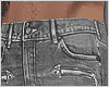 Washed Biker Jeans