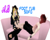 (A.B) Foot Rub Sofa