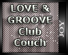 J* L & G Club Couch