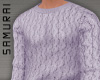 #S Knit Sweater #Mauve