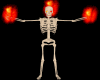 Fiery Skeleton