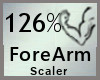 Scaler 126% ForeArm M A