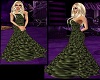 Green Satin Gown~