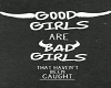 Good & Bad Girls Cut Out