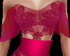 Pink Lace Gown Derivable
