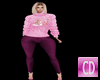 CD Sweater Pink + Pants