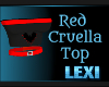 Red Cruella Top