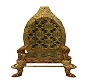 gold throne