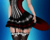 Blood red kitty tail