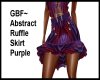 GBF~ Abstract Skirt Purp