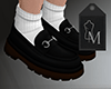 M Moccassin Black