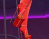 RED HIGH HEELS FEMBOY