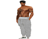 Mens Gray Joggers