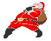 Tiptoe Santa
