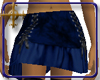 ¤Lace-Up Midnight Skirt