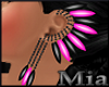 [mm]Feather Pink Earring