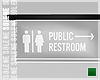 s | Public Restroom Sign