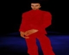 mens suit jacket ~red