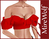 MW- Ruffled Red Top