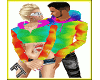 Rainbow Couples Hoodie F