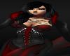 Vampiress Vampires Halloween Costumes Red Black GoWNS Dresses