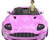 Pink Diamonds Car