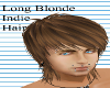 Long blond Indie Hair