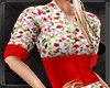 [CY] Floral corset dress