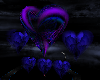 valentine's heart blue