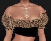 Frilly Cheeta top