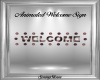Animated Welcome Sign
