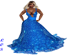 Blue Sparkles Gown