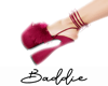 Baddie's Heart Fur Heels