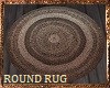 ☙ Round Rattan Rug