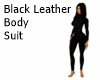 Black Leather Body Suit