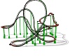 Fairground Roller Coaste