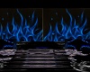 Flaming lion
