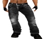DiMir* Male Black Jeans
