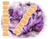 Purple Flower SnapBack