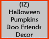Pumpkins Boo Friends