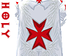 Red Cross Armor Cloak
