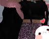 Black Pink Coat