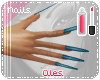 A| Long Scratches |Blue