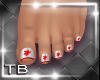 [TB] Canada Day Nails