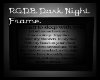 RGDB Dark Night  Frame