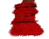 Sexy Xmas Leg Fur Red
