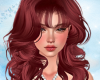Imilia Red + bangs
